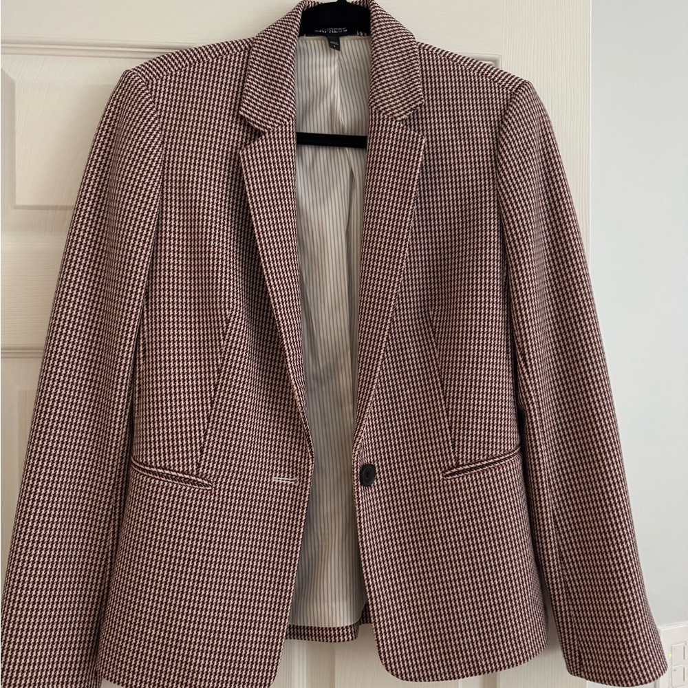 Houndstooth Blazer